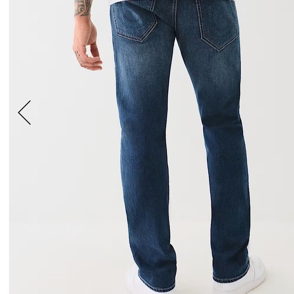 True Religion Ricky Single Needle Straight Jean W34 L34 Style: 70057 - Picture 5 of 14